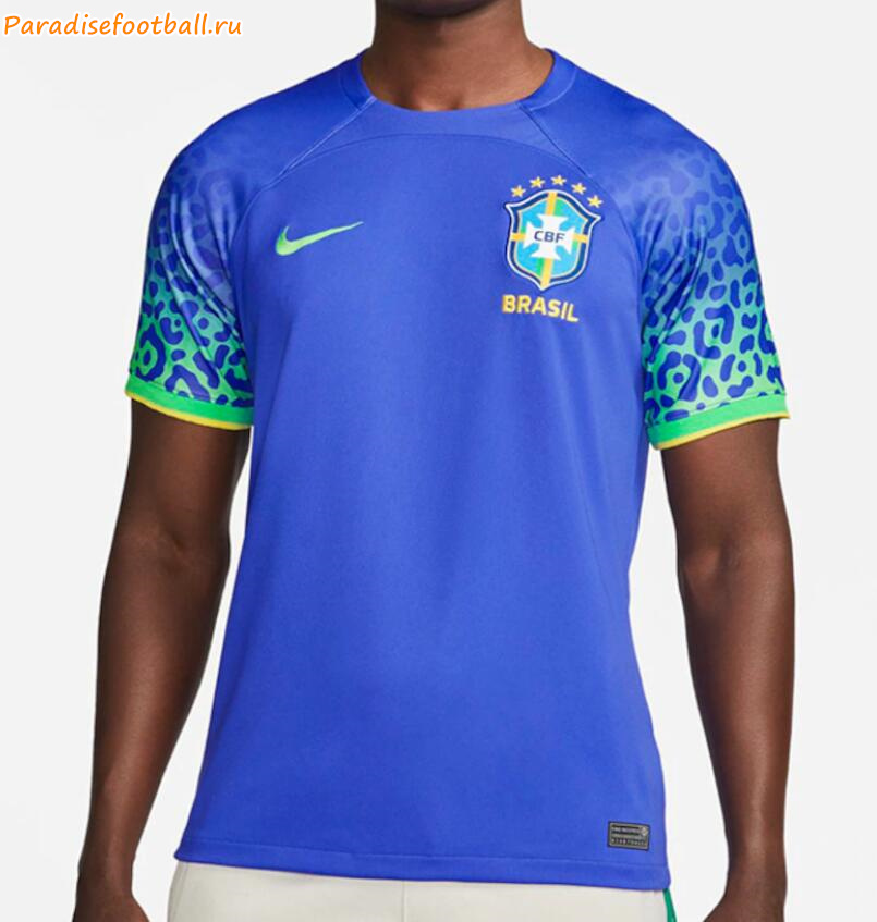 Cheap World Cup Brazil Away Soccer Jersey Shirt Player Version