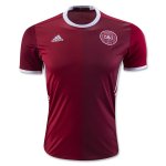 2016 Euro Denmark Home Soccer Jersey